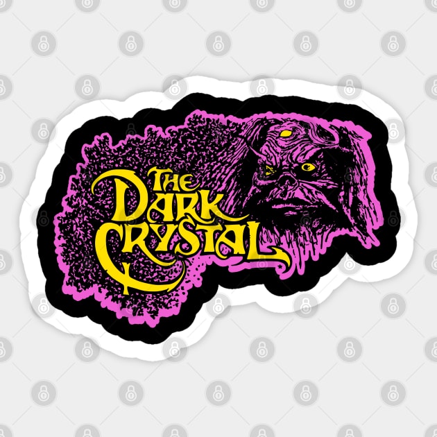 The Dark Crystal Sticker by Chewbaccadoll